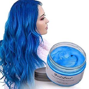 HailiCare Coloring Hair Wax Temporary Blue Dye